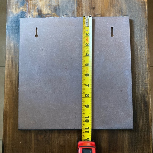 Rooster Wall Decor - Wood Plaque 11”x11” square - Rustic Country Kitchen Decor - Picture 7 of 9